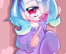 デフォルメ調のかわいいイラストお描きします アイコン、立ち絵、動画用など！様々な用途にお答えします！ イメージ2