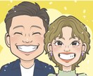 笑顔満開!幸せいっぱいの似顔絵をお届けします 即日対応可⭐︎急にプレゼントが必要になった!という方は是非♩ イメージ4