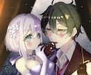 夢絵！魅力的なイラストを描きます 楽しいイラストオーダーです(⁎ᴗ͈ˬᴗ͈⁎) イメージ1