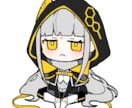 商用利用可能◎かわいいデフォルメイラスト描きます 配信・グッズ・SNSにぴったり イメージ3