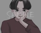 アイコン描きます SNS用アイコンを作成いたします イメージ1