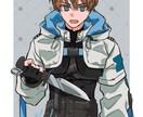 ラフリテイク各1　【廉価枠】カラーイラスト描きます サムネ、バナー、立ち絵なども承ります イメージ7