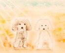 写真から作品を丁寧に作ります プレゼントに喜ばれるふんわり描いた作品です。 イメージ6