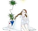 雑誌や広告の挿絵のイラスト、バナー制作をします Cancamでも掲載実績あり！お洋服や手書き風のイラスト制作 イメージ1