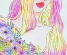 色鮮やかなオリジナル水彩イラスト描きます ポスター、CDジャケット、表紙絵、 グッズ制作などにどうぞ！ イメージ4