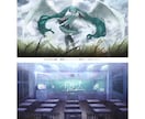 物語の感じられる1枚を描きます ボカロ楽曲や歌ってみた、ゲームなどの特別な1枚に。 イメージ7