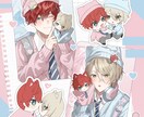 透明感×重厚感のあるイラストを仕上げます キャラ一枚絵、立ち絵、サムネイル、歌ってみたイラストなど イメージ5