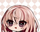 魅力的なかわいいアイコンを作成致します 目を引くキラキラとした瞳を描く事が得意です！ イメージ2