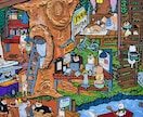 書籍、雑誌、ポスター等のイラストを制作します 犬、猫、動物、オリジナティ溢れるイラストの制作をします イメージ1