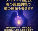 ツインレイ鑑定と魂の波動調整で愛の運命を導きます 魂の片割れとのご縁を見極め、潜在意識から愛と光を呼び覚ます イメージ4
