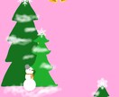 背景用イラストを作成します シンプルな背景画➕雰囲気を合わせたアイテムのイラスト イメージ2