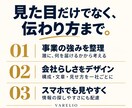 会社の魅力が伝わるホームページを制作します 経営目線で強みを整理。構成・文章・デザインを一社ごとに イメージ1