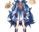 Live2Dモデルを制作致します Live2Dモデルを立ち絵からモデリングまで制作致します！ イメージ6