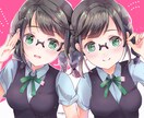 用途なんでも♪/歌ってみた等の1枚イラスト描きます 可愛い女の子が動画やSNSを飾ります♡ イメージ6