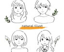 ポップでシンプルな人物イラストを描きます 今のアイコンを新しく変えてイメージチェンジしませんか？ イメージ1