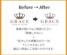 粗い画像やロゴを丁寧にトレースいたします 【修正無制限】印刷にも使える高品質なAIデータへ変換！ イメージ6