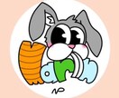 世界に一つのオリジナルイラストアイコンを描きます ユーモア溢れるポップ・ゆるふわで笑顔をあなたへ届けたい イメージ10