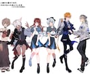 商用可！あなただけのTRPG立ち絵を制作します 男女問わず！必ず締め切り厳守します！ イメージ5