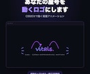 あなたの屋号を動くロゴにします 文字だけの屋号を、印象に残る動くロゴに イメージ1