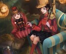 重厚な厚塗り1枚イラスト描きます 厚塗りで迫力あるイラストであなたの世界観を表現します イメージ3