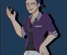 男性キャラクターの一枚絵描きます 男性キャラクターのイラストを作成いたします！ イメージ1