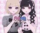 量産夢絵 作成します ポーズや表情固定／一律4000円で承ります イメージ2