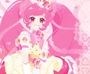 線画なし！女の子等身イラスト描きます ロリータ、ゴシック等可愛い服をきた女の子の衣装デザインも！ イメージ10