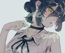 ご要望に合わせた一枚絵を丁寧に仕上げます 厚塗りイラストを一枚丁寧にご希望に沿ってお描きします！ イメージ1