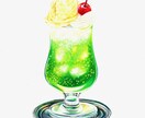 おもわず食べたくなる食べ物イラスト描きます メニューや販促物、インテリアにも！おいしそうに描きます♪ イメージ7