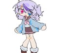 SDキャラクター可愛く描きます 可愛いモチモチなデフォルメキャラクター イメージ1