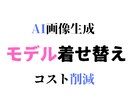 EC事業者様向け：AIによるモデルの着せ替えます AIでECを加速、時間とコストを大幅削減 イメージ1