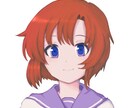 SNSアイコンに！1枚絵を描きます 絵の仕事を目指す学生がイラストを描きます！ イメージ1