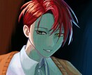 アイコン用バストアップイラストを描きます 手軽にアイコンが欲しい方におすすめ♪ イメージ1