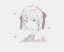 ゆるっとかわいい女の子のイラストを描きます SNSアイコン用にも、挿絵にも！ イメージ2