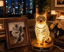写真から愛犬・愛猫の3Dライトを制作しますます 人の手による3D造形と手彩色で忠実に再現 イメージ5