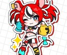 商用利用可・女の子のミニキャライラスト描きます グッズ・歌ってみた・サムネイルなどお気軽にご相談下さい！ イメージ9