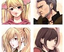 SNS用のアイコンなど描きます かっこいい男の子ならおまかせ下さい！ イメージ3