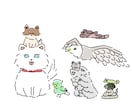 ポップでシンプルなイラストをお描きします SNSなどのアイコンに！ポップ可愛いイラストを制作します イメージ6