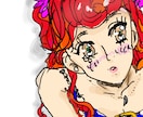 アンニュイでラフなイラスト描きます ちょっとクセのある絵が好き。そんな方におすすめです。 イメージ3