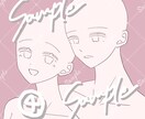 量産夢絵、コテ同を描きます かわいい男女を描くのが大得意の絵師が描かせていただきます! イメージ5