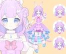 歌ってみたMVなどイラスト描きます Vtuber、歌ってみたなどに使えるイラストを描きます イメージ10