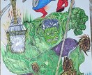 アナログでイラストを描きます お気軽にどうぞ!!(おまかせ装飾)あり〼 イメージ10