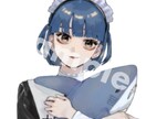 SNSアイコンに使用出来るかわいいイラスト描きます □ お気軽にご相談ください □ イメージ4
