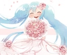 MV用イラスト、キャラクター作成など描きます 可愛い絵、儚い絵や暗い絵もニーズに合わせて作成します イメージ1