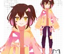 商用利用可！Live2Dパーツ分けイラスト描きます 納品後のモデリングまでしっかりサポート！ イメージ1