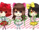 SNS等用かわいいアイコンやヘッダー描きます 即日対応/即購入◎！立ち絵、集合絵等お気軽にご相談ください◎ イメージ6