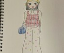 韓国の女の子やkpopアイドルイラストを描きます kpopファンやファッション好きな方は是非〜！ イメージ4