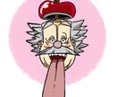 SNSアイコン作成します 似顔絵またはご自身で考えたキャラでアイコンを作成します！ イメージ6