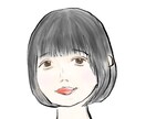 手書き風の温かみのある似顔絵を描きます ほっこり似顔絵でみんなを笑顔に！ イメージ1