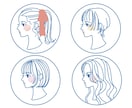 シンプル・可愛い・綺麗な横顔アイコン描きます シンプルで可愛い、あなただけのアイコンイラストを制作します！ イメージ2